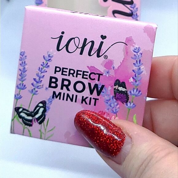 Perfect Brow All-In-One Eyebrow Mini Kit | Brow Wax Highlight Brown Powder New - Picture 3 of 8